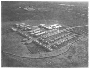 Photograph of Dzilth-na-o-dith-hle from the air - 1968